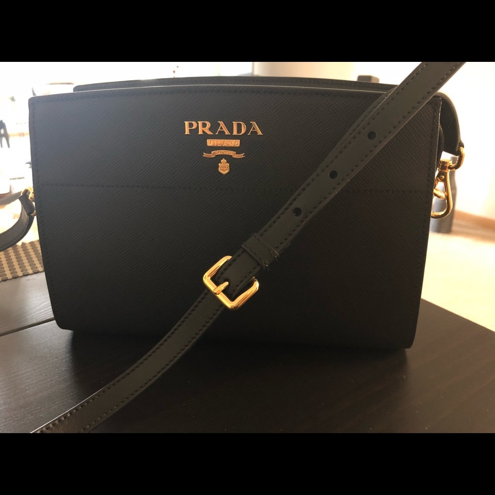 PRADA saffiano crossbody bag